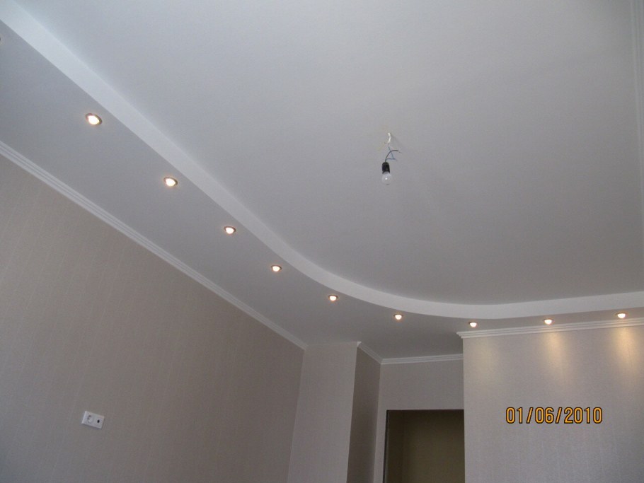 Потолки из гипсокартона