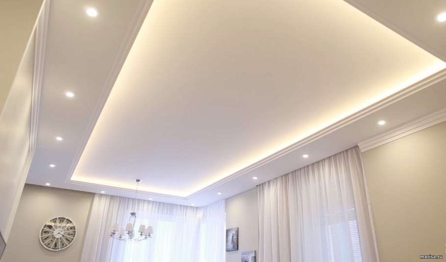 Потолок гипсокартон