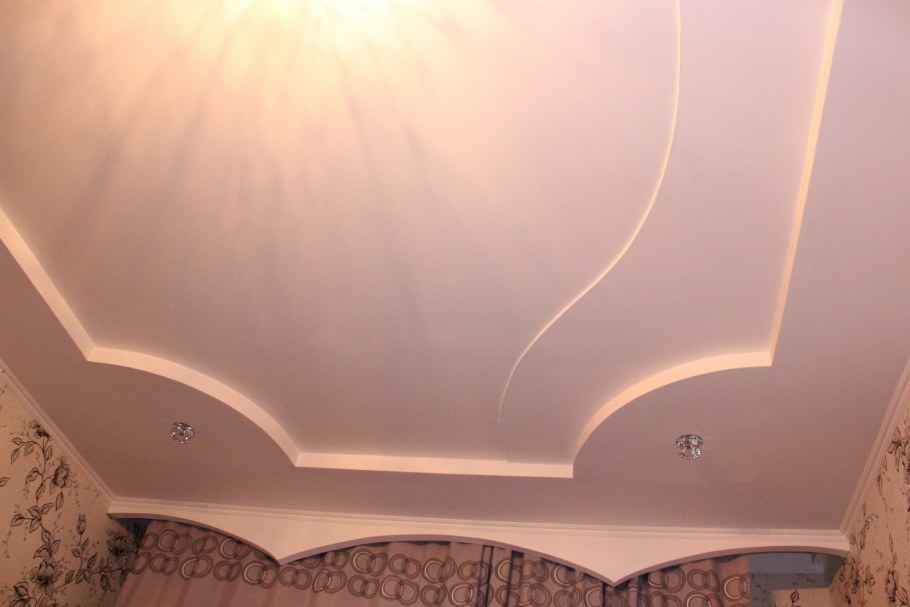 Потолки из гипсокартона