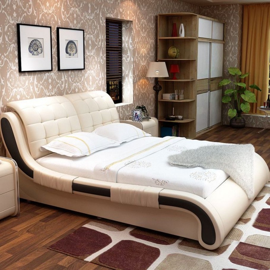 Кровать изогнутой формы
