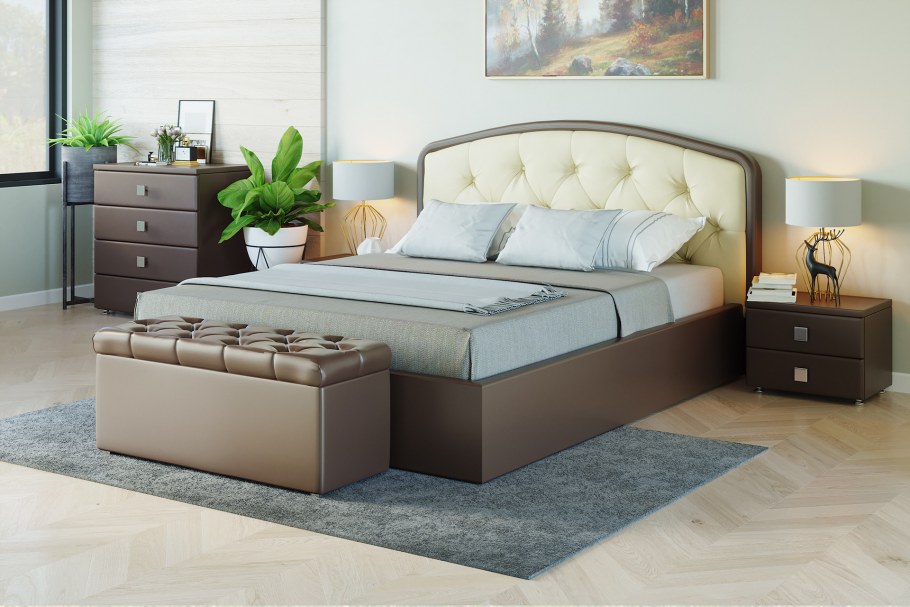 Кровать подиум лофт