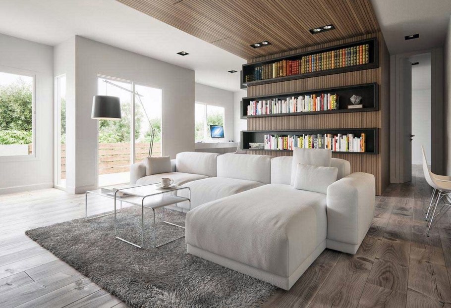 Расстановка мебели в гостиной