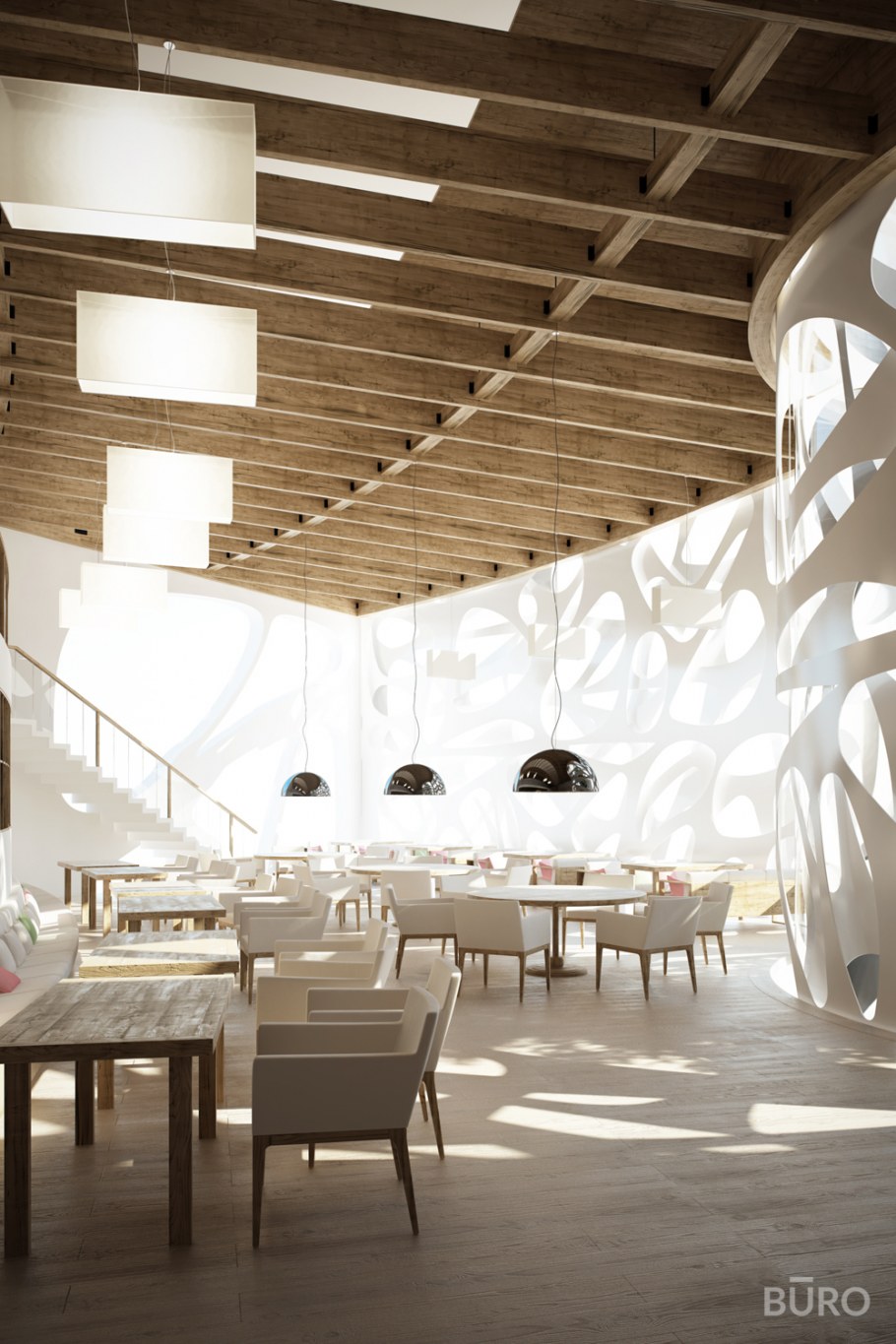 Интерьер ресторана в стиле Минимализм