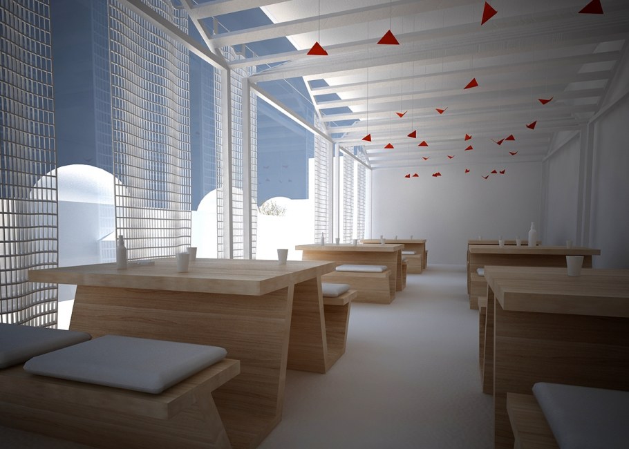 Интерьер ресторана в стиле Минимализм