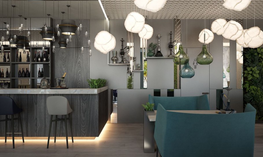 Бар в стиле Минимализм