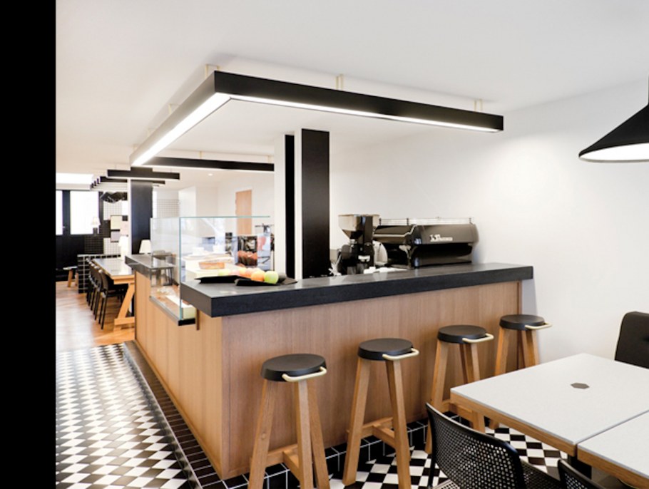 Барная стойка кафе Минимализм