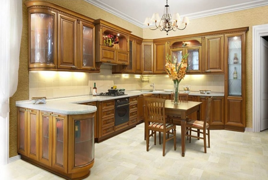 Классический интерьер кухни