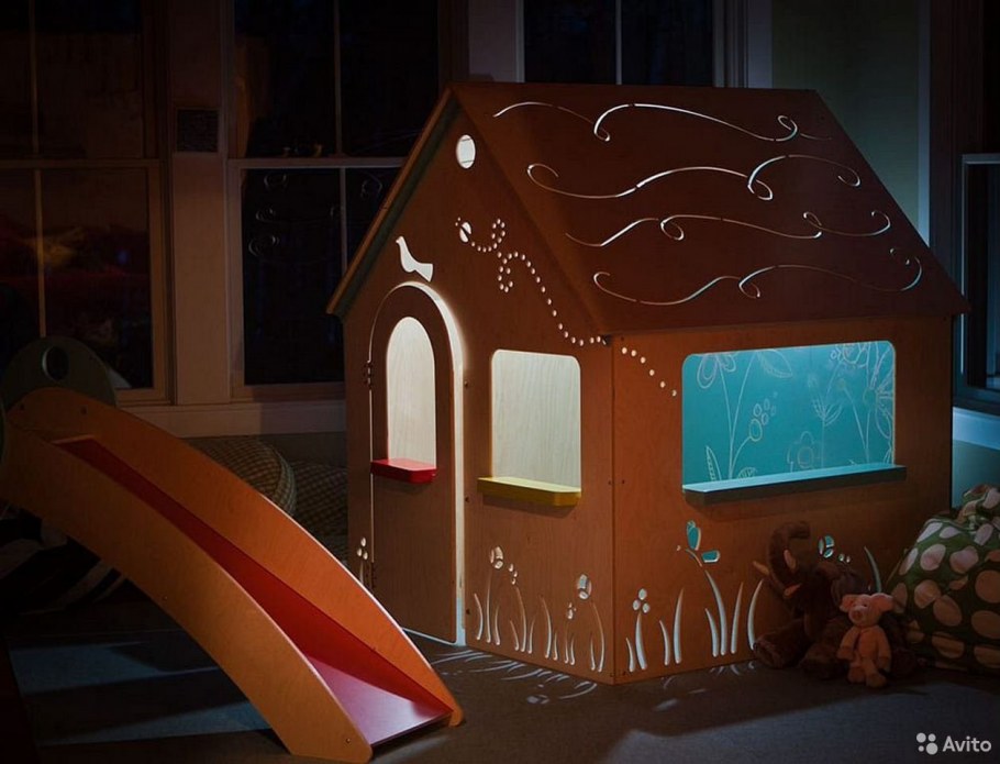 Фанерный домик для детей