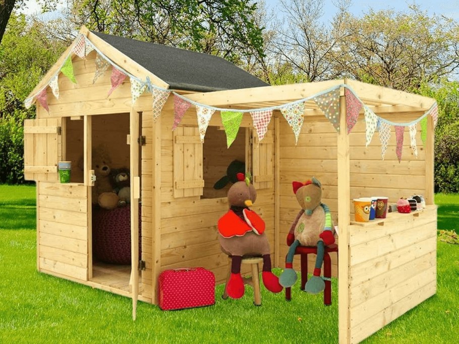 Домик из реек для детей