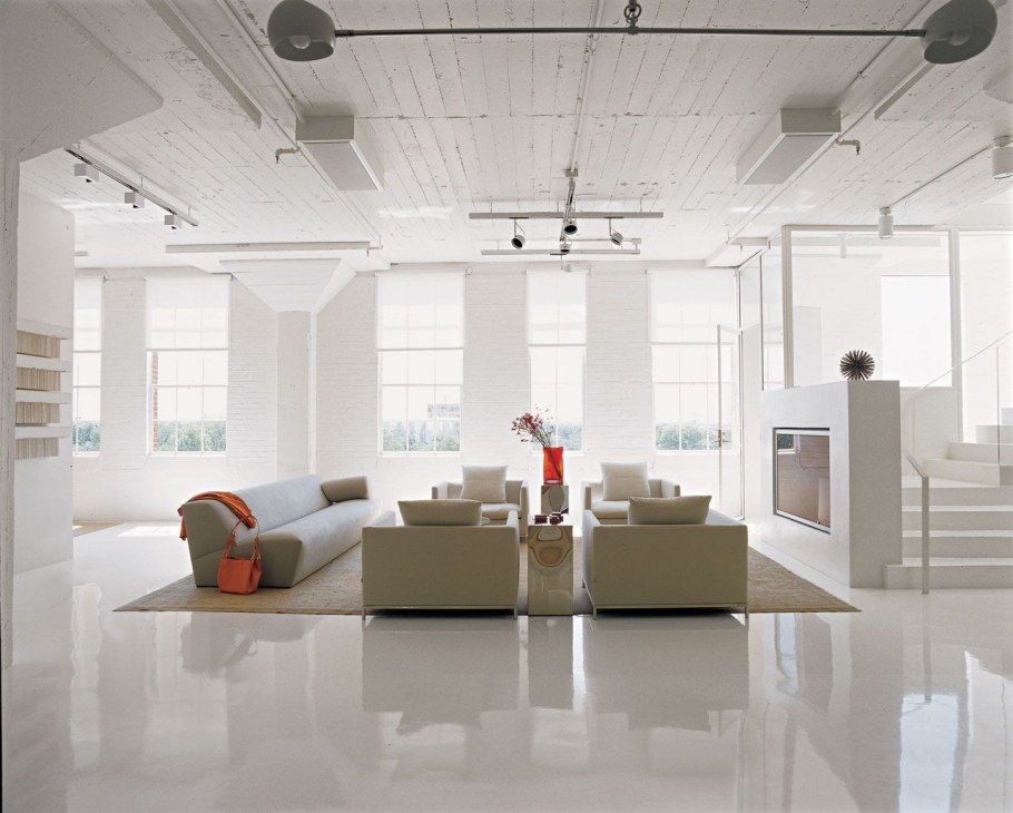 Глянцевый пол