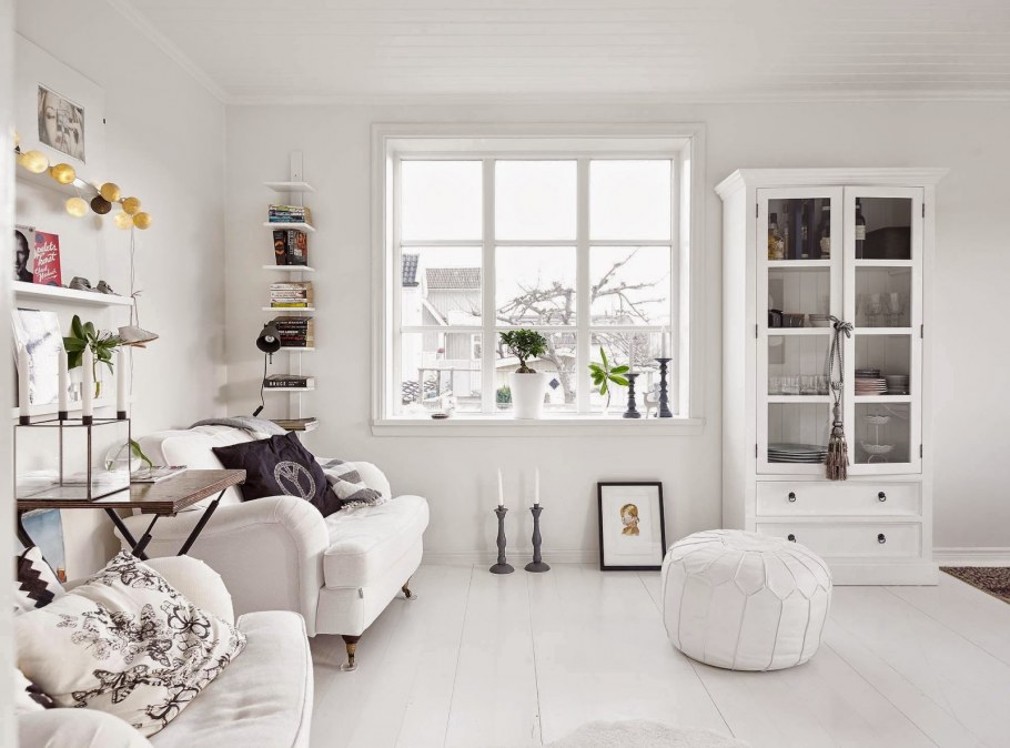 Вертикальный фон Скандинавский интерьер