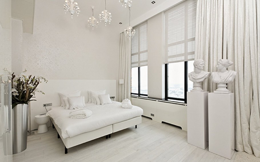 Интерьер в белых тонах