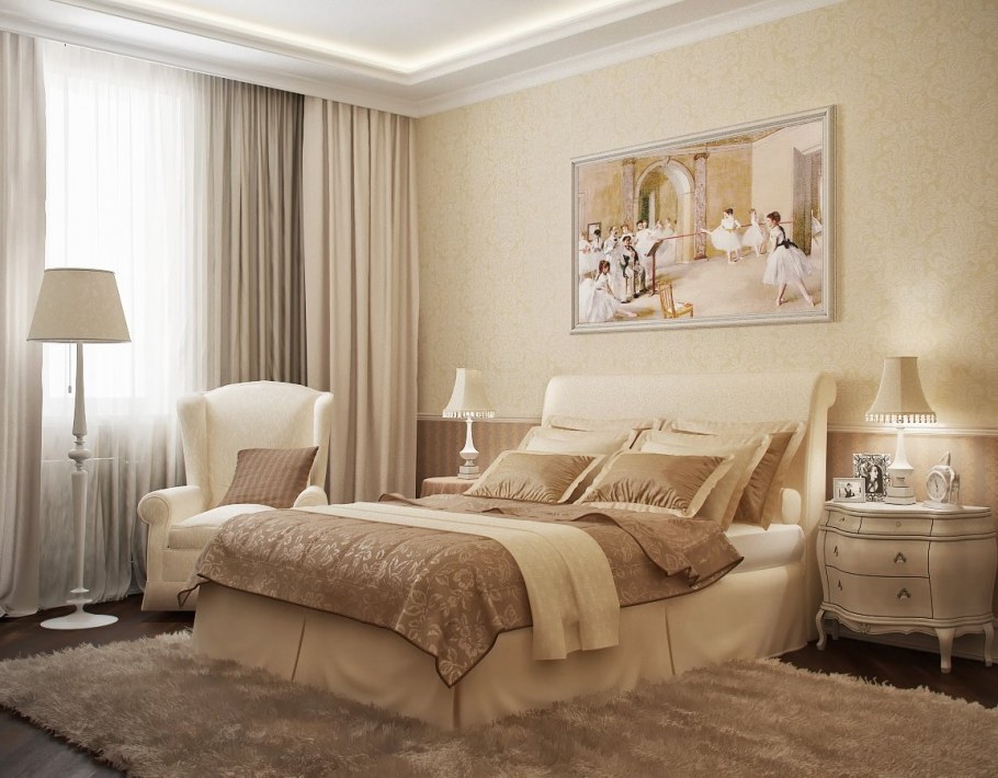 Сочетание цветов в интерьере