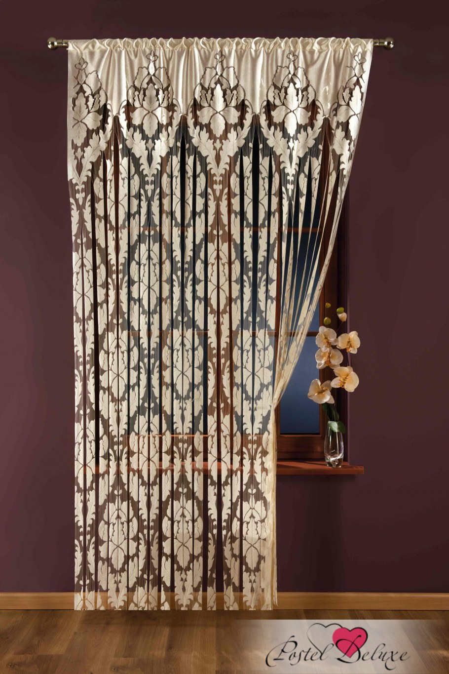 Кисея макароны спираль