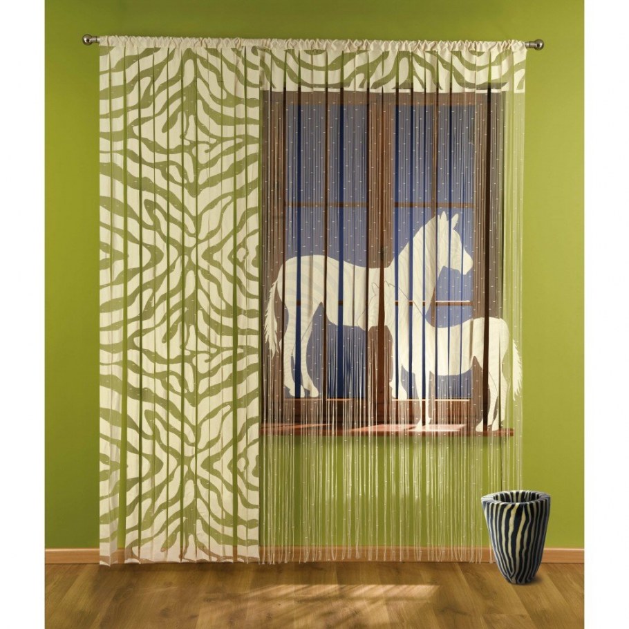 Шторы лапша