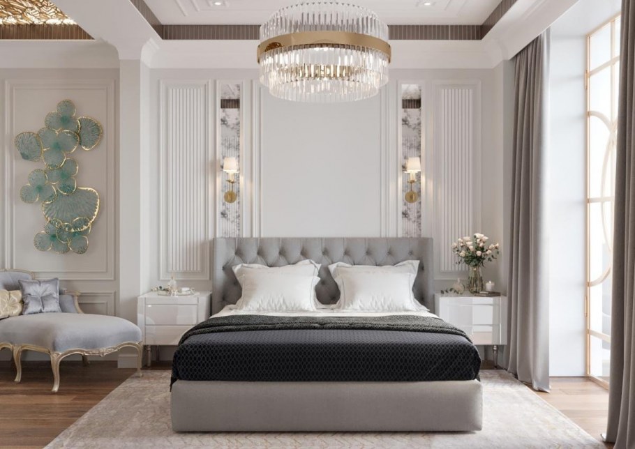 Классические люстры в интерьере