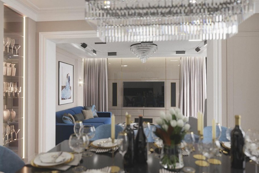 Подвесной светильник Неоклассика ар деко