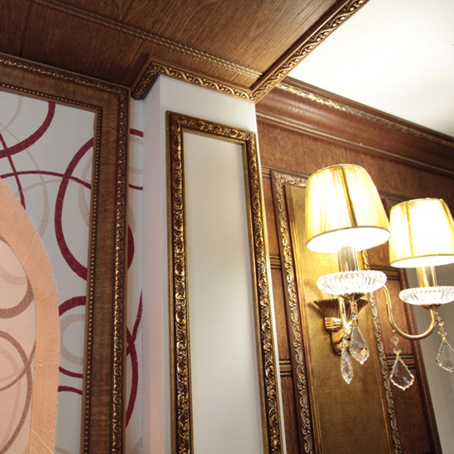 Багет Cosca 17х9х2500мм античное золото,