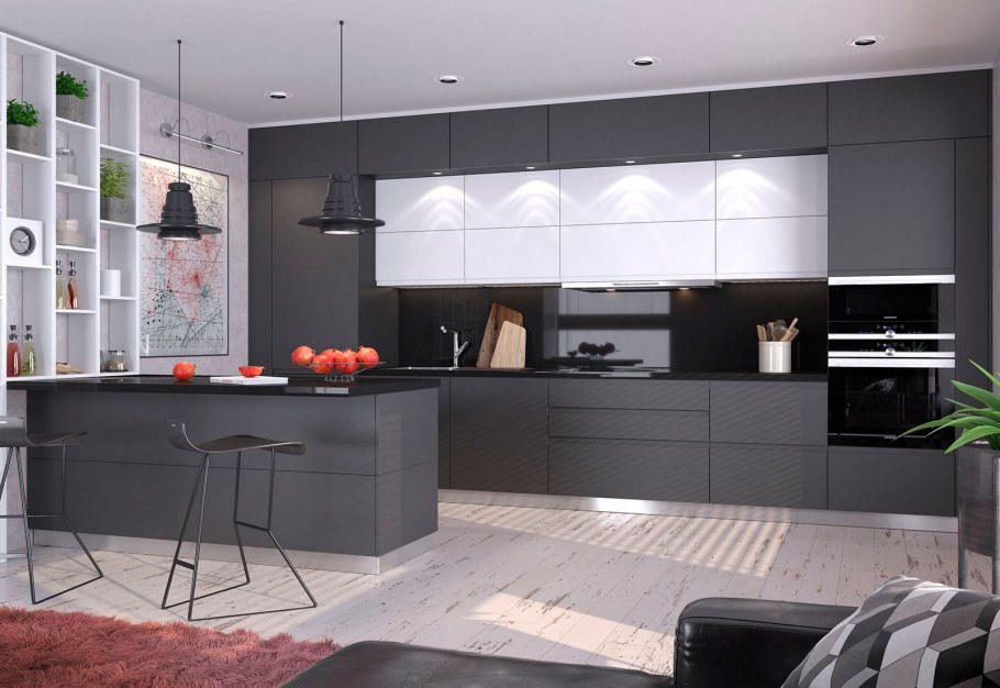 Современный кухонный гарнитур