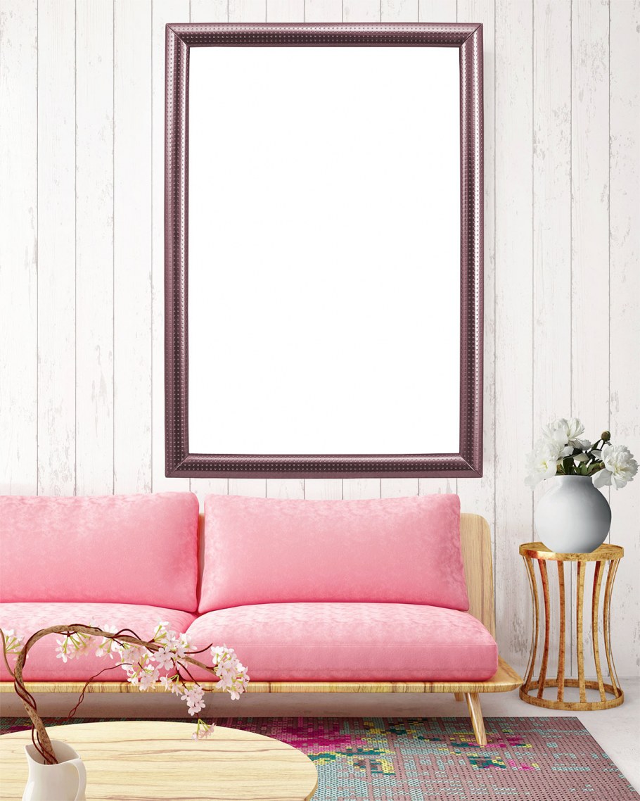 Расположение рамок на стене