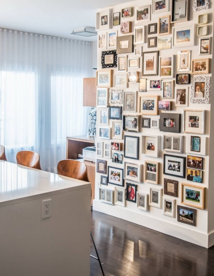 Фоторамки в интерьере офиса