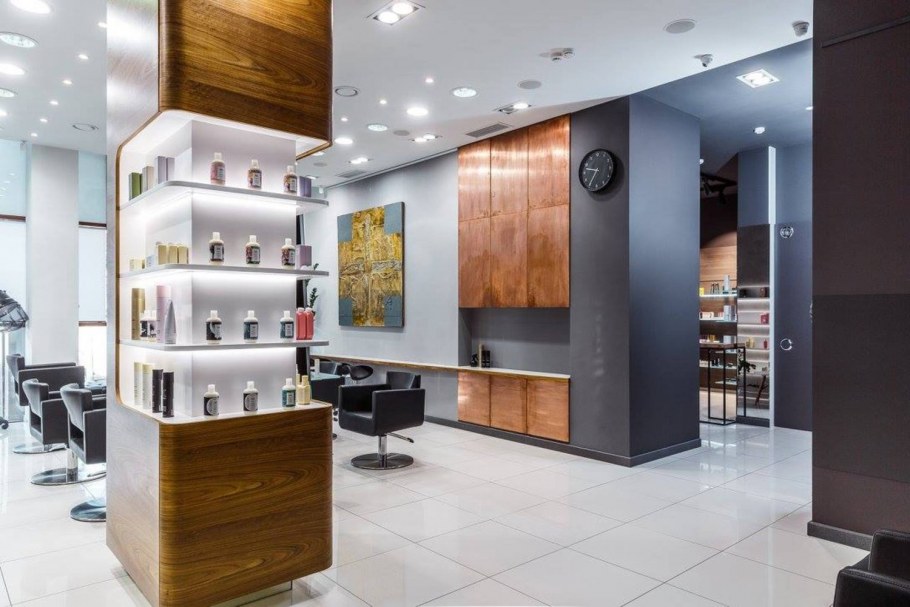 Интерьер парикмахерской