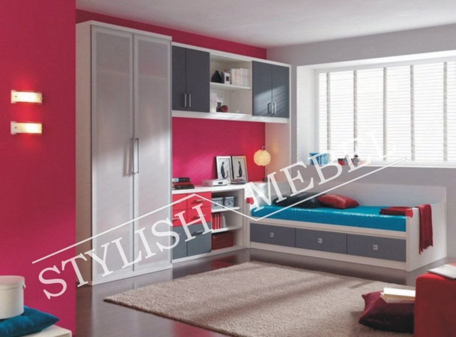Современная мебель для подростка девочки