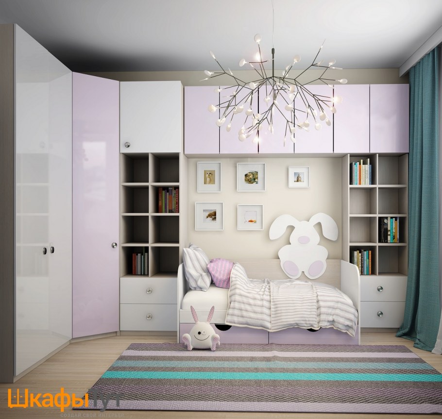 Шкаф в детскую комнату