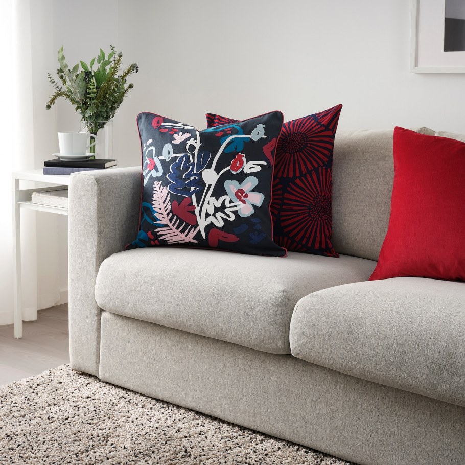 Модульный диван икеа в интерьере