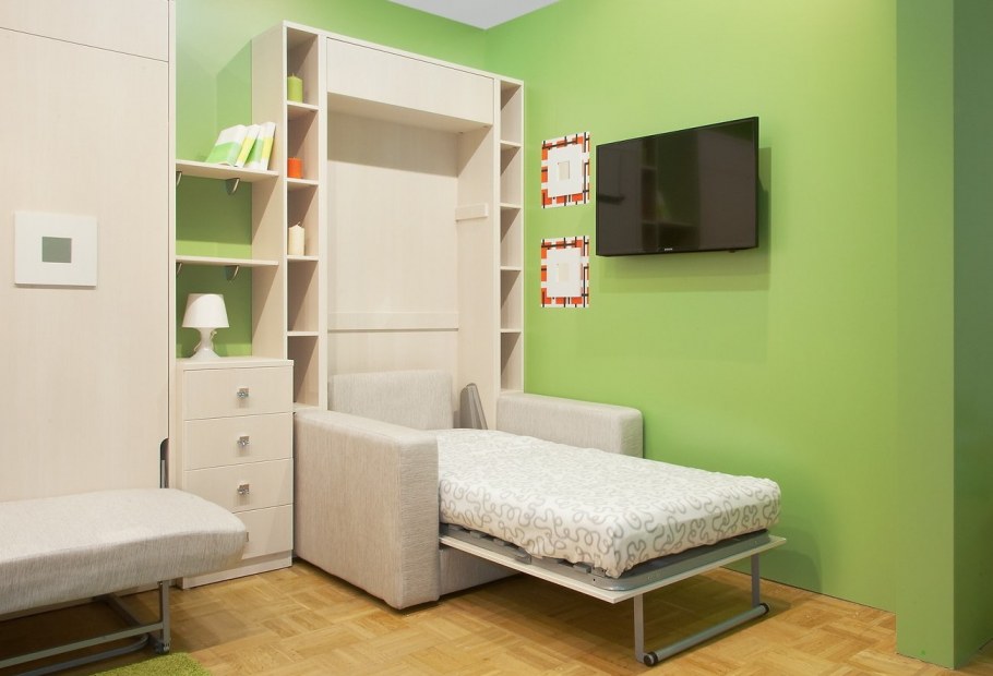 Кровать для малогабаритной комнаты