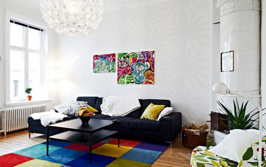 Гостиная в стиле ОНТОАРТ