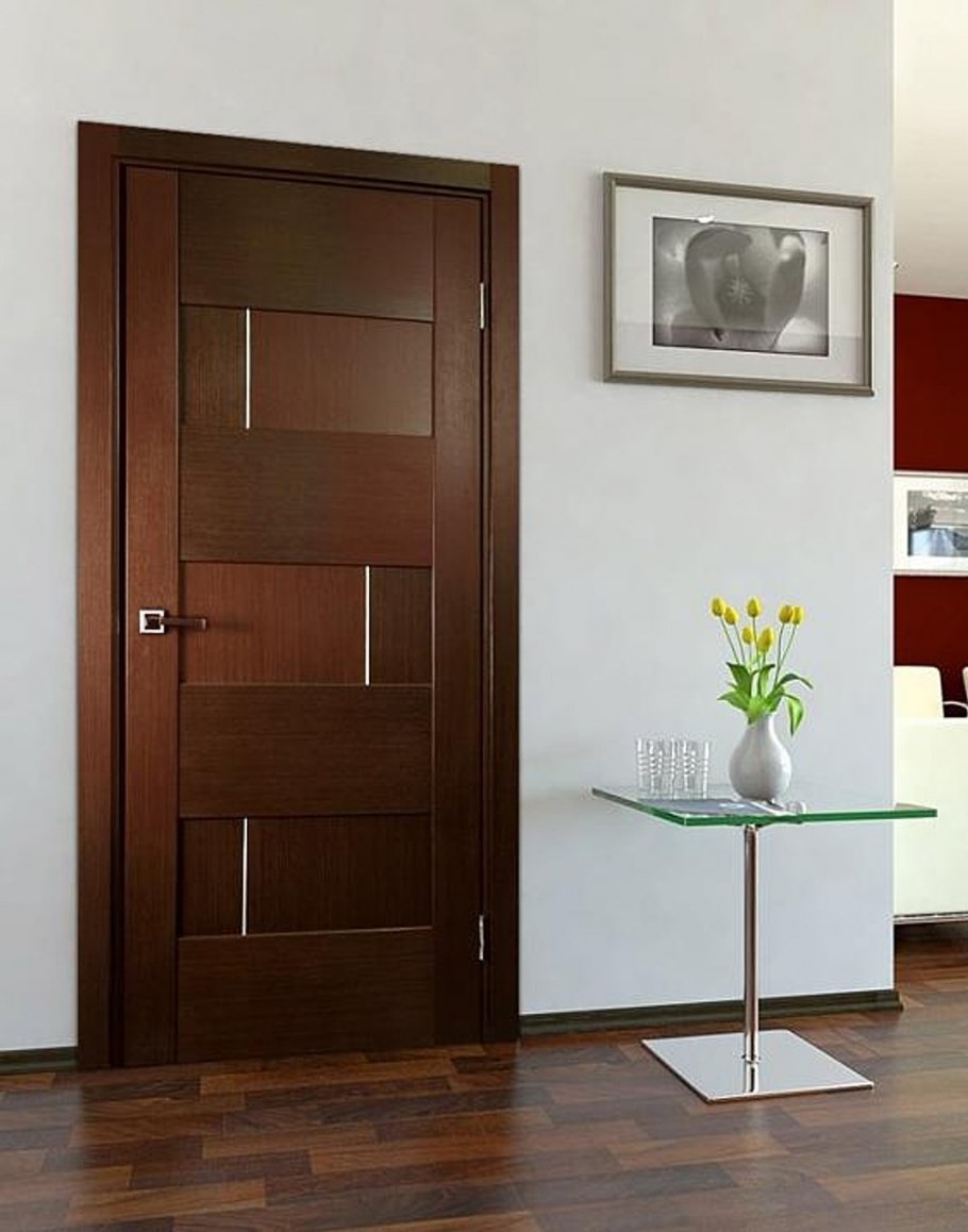 Сочетание дверей и пола