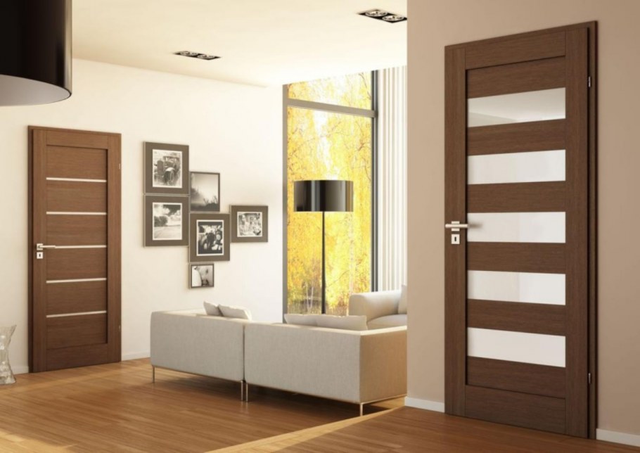 Царговые межкомнатные двери в интерьере