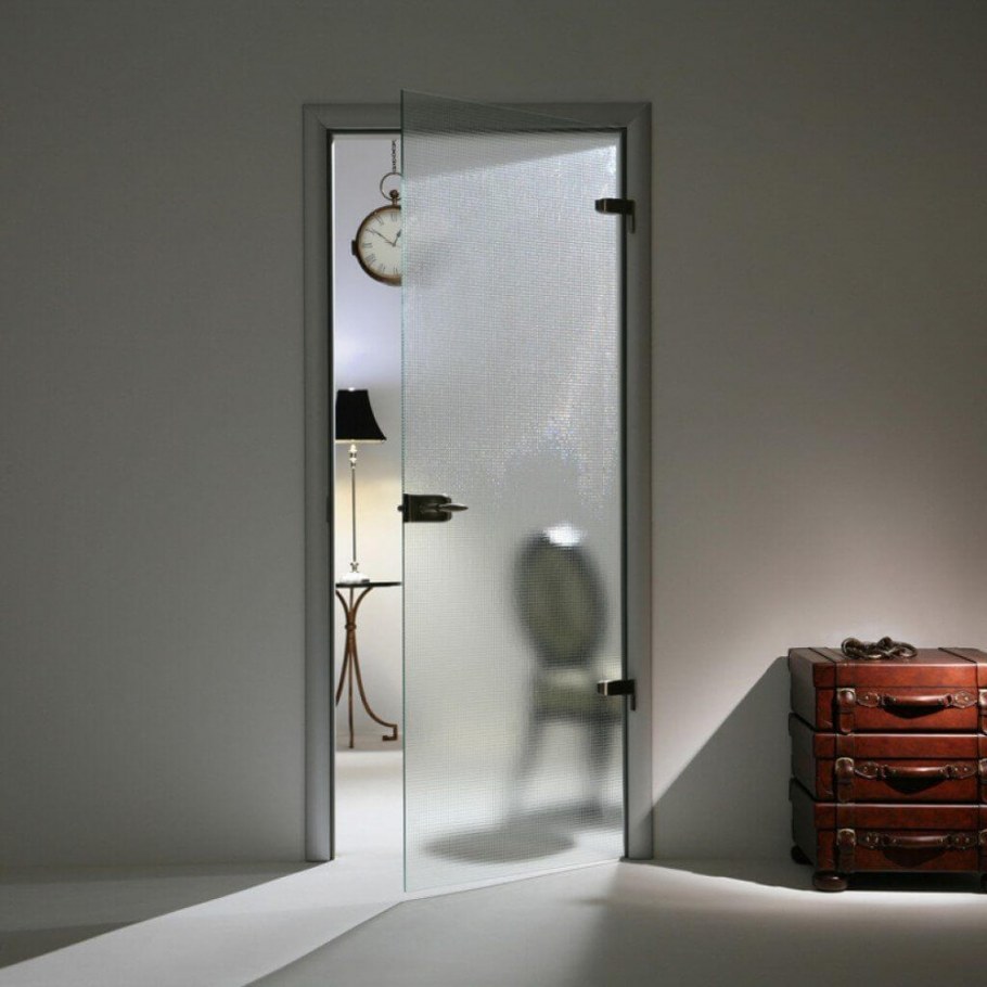 Стеклянные двери