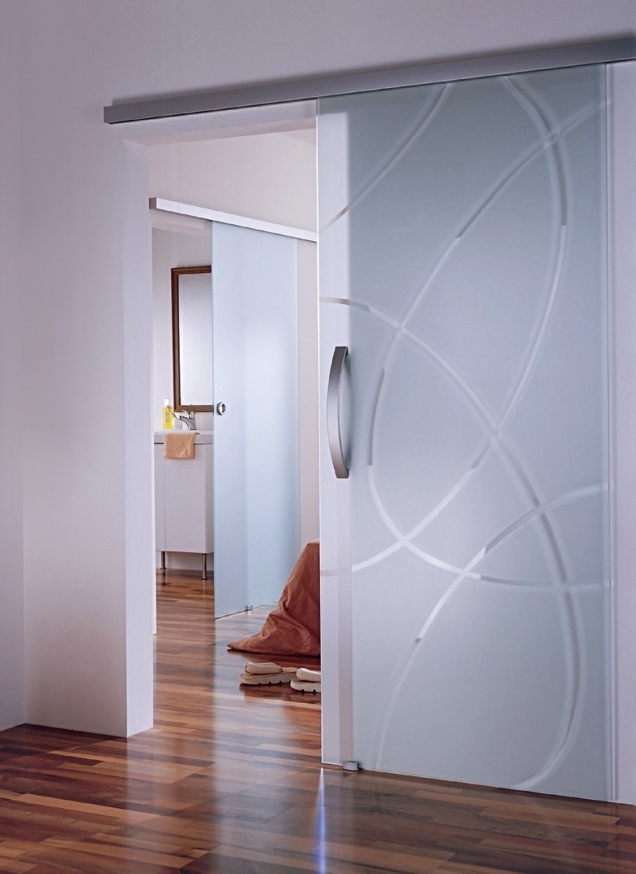 Стеклянная дверь SS (6058)