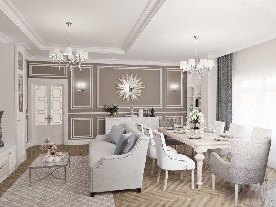 Стиль "американская классика" и "ар-деко"