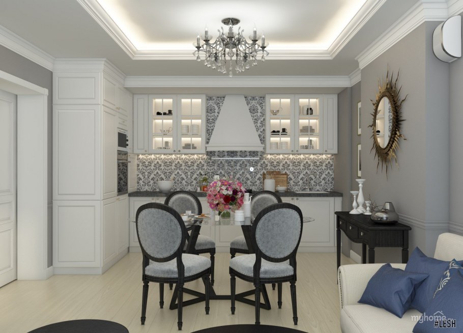 Гостиная Неоклассика Италия Кристофер Гай