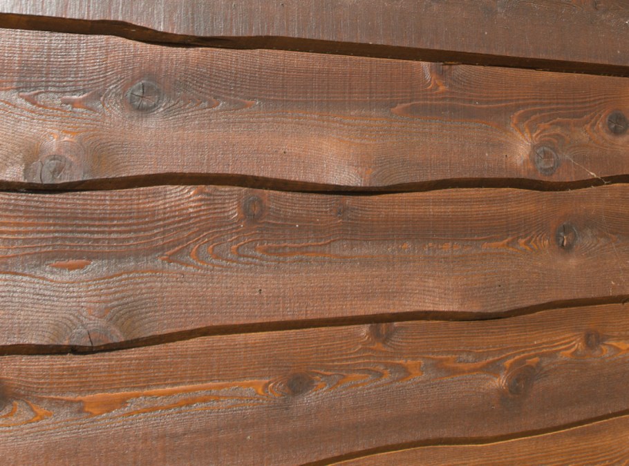 Отделка стен горбылем