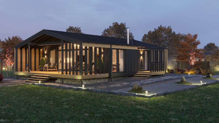 Беседка гриль барнхаус