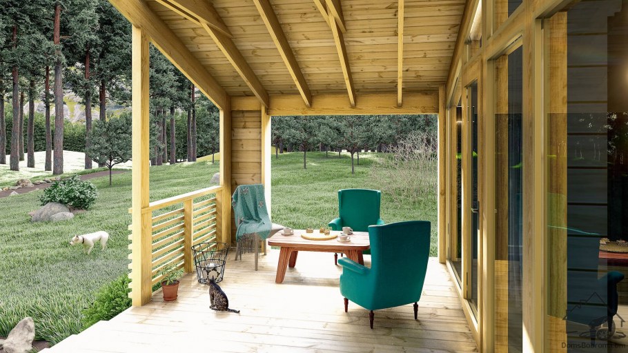 Одноэтажные Барн хаусы Норвегия Скандинавия