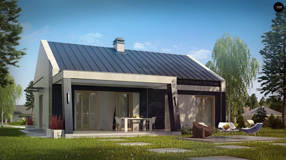 Barn House односкатный