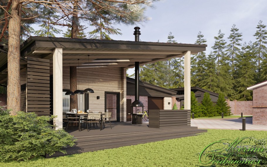 Барнхаус 80 м2