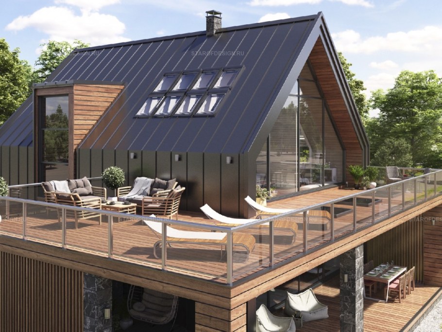 Барнхаус проект м3