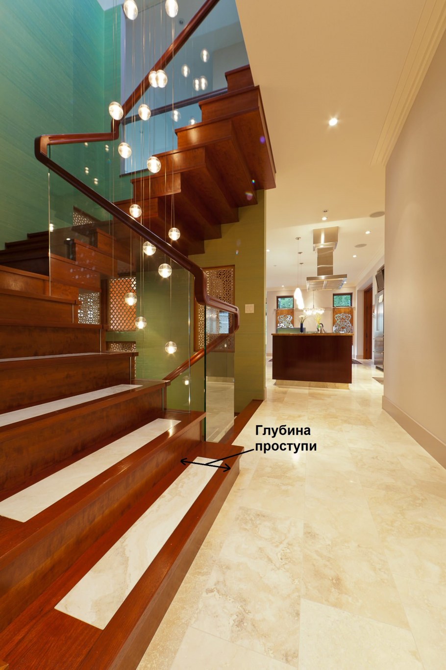 Светильники в лестничный пролет настенные