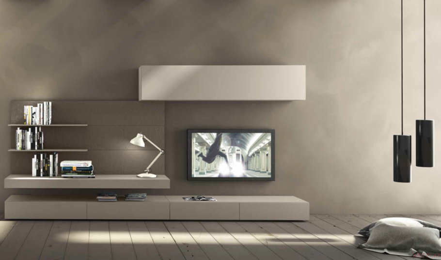 Шкафчики на стену в гостиную