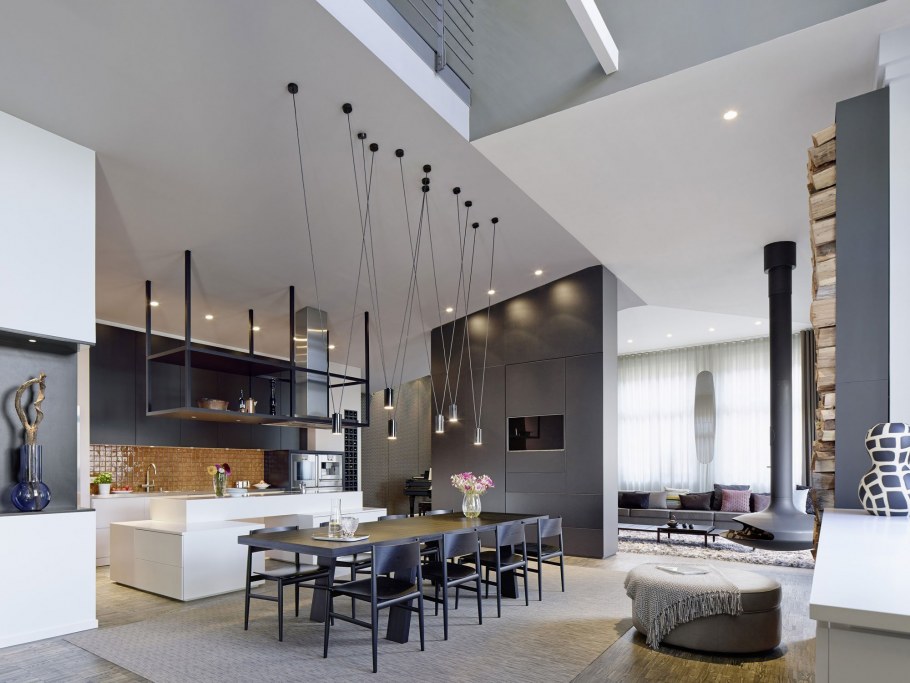 Освещение комнаты студии