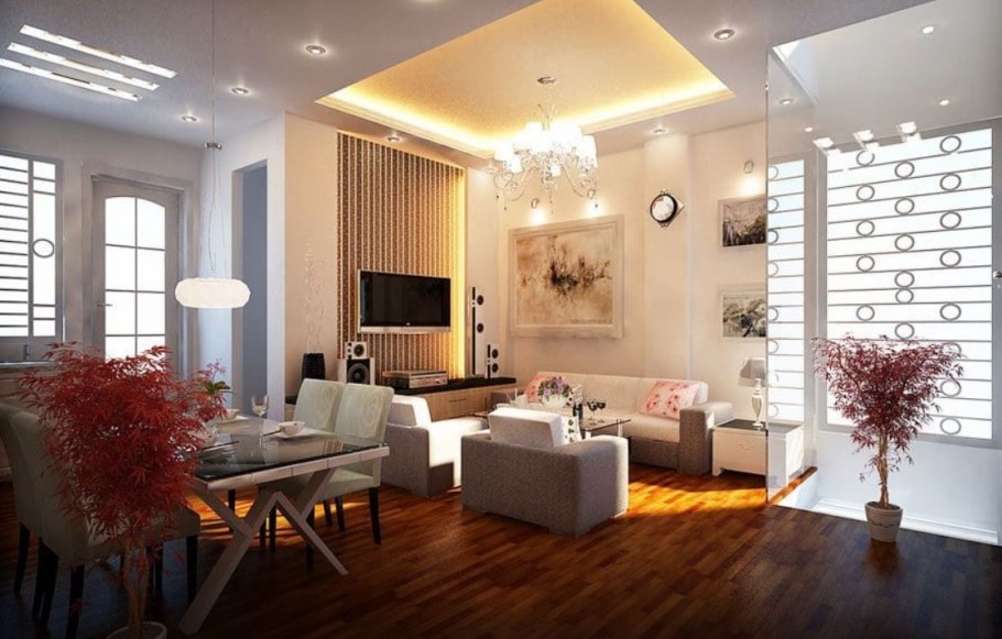 Потолок в современном стиле