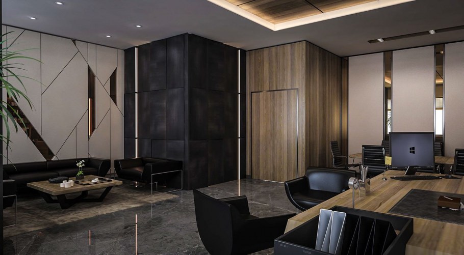 Офисный интерьер