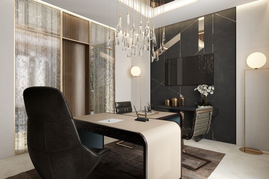 Потолок в кабинете