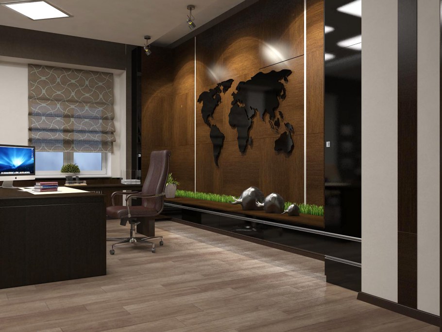 Потолок в кабинете руководителя